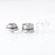 Authentic Oumier Wasp Nano RDA V2 Rebuildable Dripping Atomizer - Silver, Squonk / BF Pin, 24mm Diameter