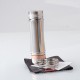 [Ships from Bonded Warehouse] Authentic Timesvape Heavy Hitter Mechanical Mod - Silver, 316SS, 1 x 20700 / 21700