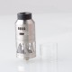 [Ships from Bonded Warehouse] Authentic Hellvape Helheim S RDTA Atomizer - Silver, 5.0ml, DL / MTL , 25mm