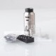 [Ships from Bonded Warehouse] Authentic Hellvape Helheim S RDTA Atomizer - Silver, 5.0ml, DL / MTL , 25mm