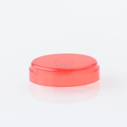 Authentic MK Mods Replacement Button for dotMod dotAIO V1 / dotMod dotAIO V2 / Cthulhu AIO Kit - Red, Acrylic
