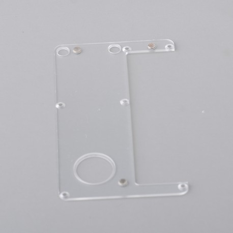 Authentic MK MODS Replacement Inner Door for Cthulhu RBA AIO Box Mod Kit - Translucent, Acrylic (1 PC)