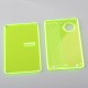 Authentic MK MODS Replacement Front + Back Cover Panel Plate for Cthulhu AIO Mod Kit - Fluorescence Green, Acrylic