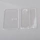 Authentic MK MODS Replacement Front + Back Cover Panel Plate for Cthulhu AIO Mod Kit - Translucent, Acrylic