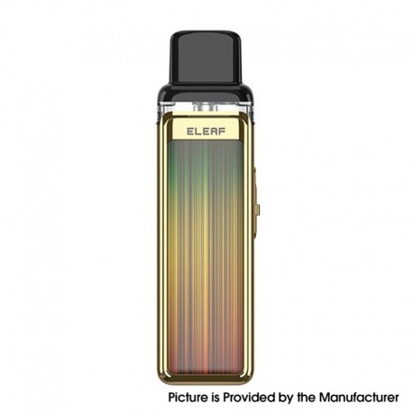 Authentic Eleaf Iore Prime Pod System Kit - Golden Aurora, 900mAh, 2ml, 0.8ohm