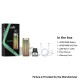 Authentic Eleaf Iore Prime Pod System Kit - Golden Aurora, 900mAh, 2ml, 0.8ohm