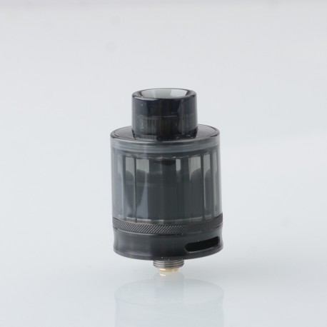 Authentic Wotofo Gear V2 RTA Rebuildable Tank Atomizer - Black, 3.5ml, Stainless Steel + PCTG, 24mm Diameter