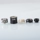 [Ships from Bonded Warehouse] Authentic Wotofo & Mike Vapes Recurve V2 RDA Rebuildable Dripping Atomizer - Black, BF Pin