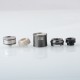 [Ships from Bonded Warehouse] Authentic Wotofo & Mike Vapes Recurve V2 RDA Rebuildable Dripping Atomizer - Gun Metal, BF Pin