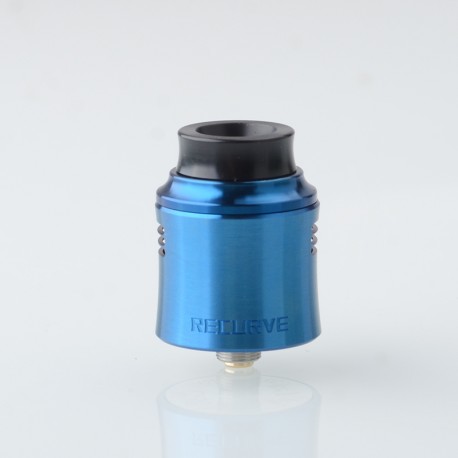 [Ships from Bonded Warehouse] Authentic Wotofo & Mike Vapes Recurve V2 RDA Rebuildable Dripping Atomizer - Blue, BF Pin