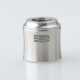 Authentic Wotofo & Mike Vapes Recurve V2 RDA Rebuildable Dripping Atomizer - Silver, BF Pin, Two Airflow Adapter, 24.6mm