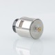 Authentic Wotofo & Mike Vapes Recurve V2 RDA Rebuildable Dripping Atomizer - Silver, BF Pin, Two Airflow Adapter, 24.6mm