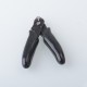 [Ships from Bonded Warehouse] Authentic Coil Father Mini Diagonal Cutter Pliers for DIY Coil Building - Black, Stainless Steel