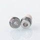 Gluee Style 510 Drip Tip Set - Brown, Stainless Steel + PEEK, DL + MTL (2 PCS)