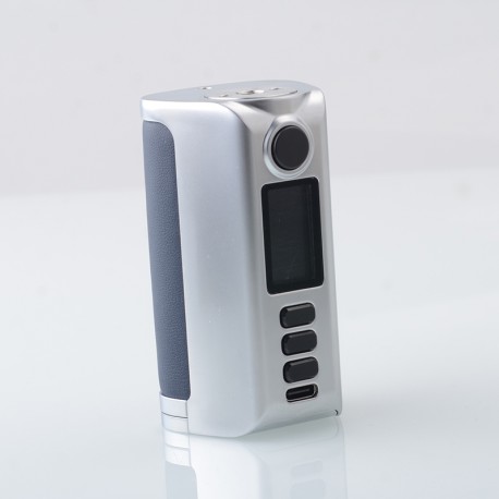 Authentic Dovpo Riva 200W TC VW Box Mod - Silver Blue, 5~200W, 2 x 18650