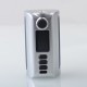 Authentic Dovpo Riva 200W TC VW Box Mod - Silver Blue, 5~200W, 2 x 18650