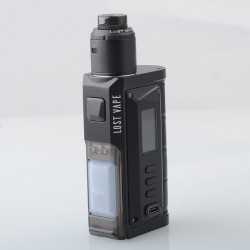 [Ships from Bonded Warehouse] Authentic LostVape Centaurus Quest 100W BF Box Mod Kit with Centaurus Solo RDA - Black Crocodile