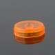 Authentic MK Mods Replacement Button for dotMod dotAIO V1 / dotMod dotAIO V2 / Cthulhu AIO Kit - Orange, Acrylic
