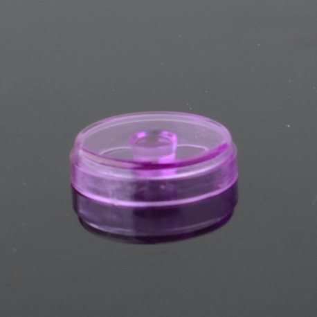 Authentic MK Mods Replacement Button for dotMod dotAIO V1 / dotMod dotAIO V2 / Cthulhu AIO Kit - Purple, Acrylic