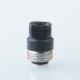 PRC Quantum Style 510 / BB Drip Tip kit for SXK BB / Billet Box Mod Kit - Silver + Black, SS Base + POM Mouthpiece