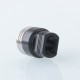 PRC Quantum Style 510 / BB Drip Tip kit for SXK BB / Billet Box Mod Kit - Silver + Black, SS Base + POM Mouthpiece