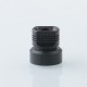 PRC Quantum Style 510 / BB Drip Tip kit for SXK BB / Billet Box Mod Kit - Silver + Black, SS Base + POM Mouthpiece
