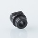 PRC Quantum Style 510 / BB Drip Tip kit for SXK BB / Billet Box Mod Kit - Silver + Black, SS Base + POM Mouthpiece