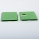 Authentic MK MODS Replacement Panels for Vandy Pulse AIO Kit - Green, Back + Front Plates (2 PCS)