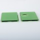 Authentic MK MODS Replacement Panels for Vandy Vape Pulse AIO Kit - Green, Back + Front Plates (2 PCS)