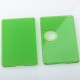 Authentic MK MODS Replacement Panels for Vandy Pulse AIO Kit - Green, Back + Front Plates (2 PCS)