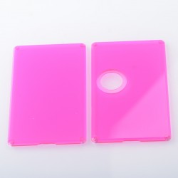 Authentic MK MODS Replacement Panels for Vandy Pulse AIO Kit - Pink, Back + Front Plates (2 PCS)