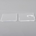 Authentic MK MODS Replacement Panels for Vandy Pulse AIO Kit - Clear, Back + Front Plates (2 PCS)