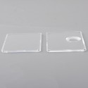 Authentic MK MODS Replacement Panels for Vandy Pulse AIO Kit - Clear, Back + Front Plates (2 PCS)