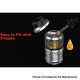 [Ships from Bonded Warehouse] Authentic Hellvape Fat Rabbit Solo RTA Atomizer - Gold, Single Coil, DL / RDL, 4.5ml, 25mm