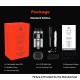 [Ships from Bonded Warehouse] Authentic Hellvape Fat Rabbit Solo RTA Atomizer - Matte Full Black, DL / RDL, 4.5ml, 25mm Dia