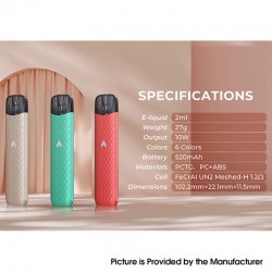 original Uwell Popreel N1 10W Pod System Vape Kit