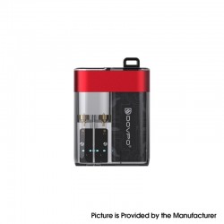 Authentic Dovpo D-Box Pod Mod Device - Red, 750mAh, Compatible With RELX Pod Cartridge