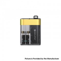 Authentic Dovpo D-Box Pod Mod Device - Gold, 750mAh, Compatible With RELX Pod Cartridge