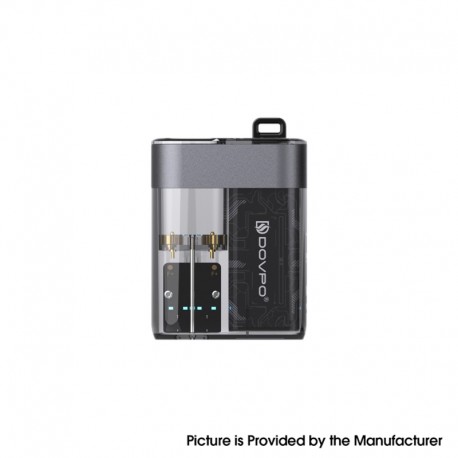 Authentic Dovpo D-Box Pod Mod Device - Grey, 750mAh, Compatible With RELX Pod Cartridge