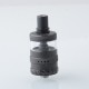 Authentic Koguovape Gamo RTA Rebuildable Tank Vape Atomizer - Black, SS316 + Glass + POM, 3.0ml, 23mm Diameter