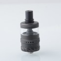 Authentic Koguovape Gamo RTA Rebuildable Tank Atomizer - Black, SS316 + Glass + POM, 3.0ml, 23mm Diameter