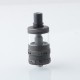 Authentic Koguovape Gamo RTA Rebuildable Tank Vape Atomizer - Black, SS316 + Glass + POM, 3.0ml, 23mm Diameter