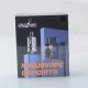 Authentic Koguovape Gamo RTA Rebuildable Tank Vape Atomizer - Black, SS316 + Glass + POM, 3.0ml, 23mm Diameter