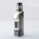 Authentic Rincoe JellyBox Mini 80W Box Mod + RDA Vape Kit - Black Clear, 1~80W, 1 x 18650 / 20700 / 21700