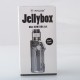 Authentic Rincoe JellyBox Mini 80W Box Mod + RDA Vape Kit - Black Clear, 1~80W, 1 x 18650 / 20700 / 21700