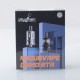 Authentic Koguovape Gamo RTA Rebuildable Tank Vape Atomizer - Silver, SS316 + Glass + POM, 3.0ml, 23mm Diameter