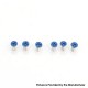 Authentic MK MODS Replacement Screws for Cthulhu RBA AIO Box Mod Kit - Blue, (6 PCS)