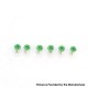 Authentic MK MODS Replacement Screws for Cthulhu RBA AIO Box Mod Kit - Green, (6 PCS)