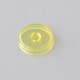Authentic MK Mods Replacement Button for dotMod dotAIO V1 / dotMod dotAIO V2 / Cthulhu AIO Kit - Lemon Yellow, Acrylic