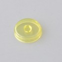 Authentic MK Mods Replacement Button for dotMod dotAIO V1 / dotMod dotAIO V2 / Cthulhu AIO Kit - Lemon Yellow, Acrylic